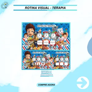 Imagem de capa para o Ebook ROTINA VISUAL TERAPIA 3 HORAS PATRULHA CANINA 