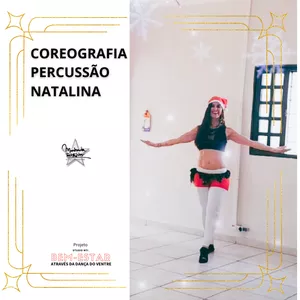 Imagem de capa para o Curso online Coreografia de Dança do Ventre com tema Natal