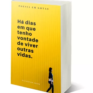 Imagem de capa para o Ebook POESIA EM GOTAS