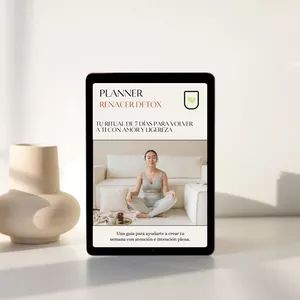 Imagen de portada para Ebook  Planner detox: RENACER DESDE DENTRO