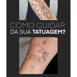 Imagem de capa para o Ebook Como cuidar da sua Tattoo - O guia MAIS COMPLETO da Internet!