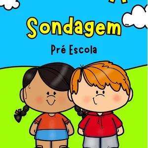 Imagem de capa para o Ebook Sondagem Pré Escola
