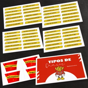 Imagem de capa para o Ebook TIPOS DE FRASES