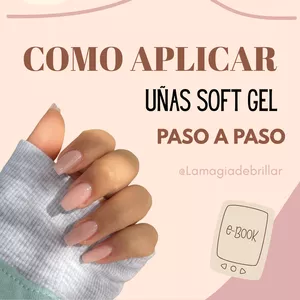 Imagen de portada para Ebook COMO APLICAR UÑAS SOFT GEL PASO A PASO
