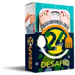 Imagem de capa para o Ebook 🔥DESAFIO 24 DIAS EMAGRECER COM SAÚDE 🔥