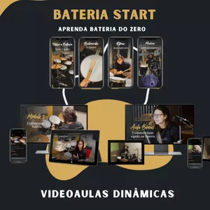 Imagem do curso Bateria Start | Aprenda do zero 