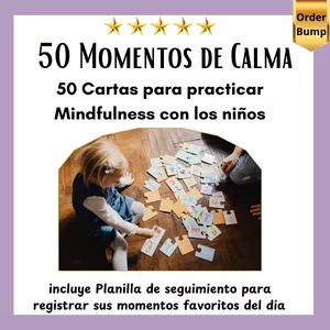 Imagen de portada para Ebook 50 Momentos de Calma: Cartas para practicar Mindfulness con Niños
