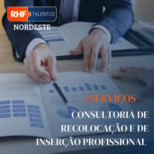 Imagem de capa para o Serviço online Consultoria de Recolocação Profissional e de Inserção Profissional da RHF Talentos Nordeste