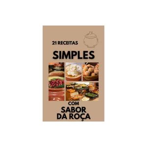 Imagem de capa para o Ebook Receitas da roça