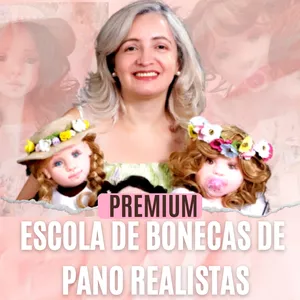 Imagem do curso Escola de Bonecas de Pano Realistas Premium