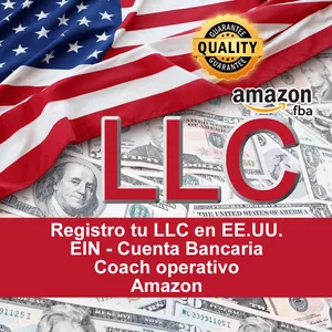 Imagen de portada para Curso online LLC para no Residentes, desde el extranjero LLC para Amazon FBA EE.UU.