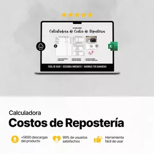 Imagen de portada para Curso online Calculadora de Costos de Repostería