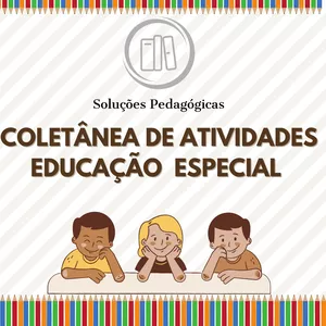 Imagem de capa para o Ebook ATIVIDADES PARA EDUCAÇÃO ESPECIAL 