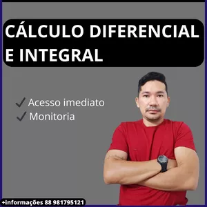 Imagem de capa para o Curso online CÁLCULO DIFERENCIAL E INTEGRAL