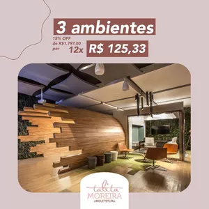 Imagem de capa para o Ebook EXPRESS DESIGN -  3 AMBIENTES 