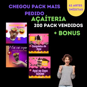 Imagem de capa para o Curso online Super pack acaiteria atualizado