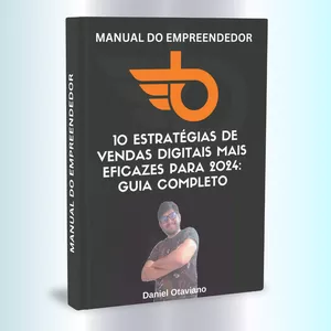 Imagem de capa para o Ebook 10 Estratégias de Vendas Digitais Mais Eficazes para 2024: Guia Completo
