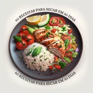 Imagem de capa para o Ebook 60 RECEITAS PARA SECAR EM 30 DIAS