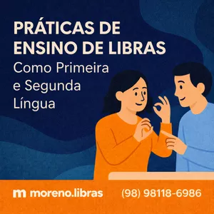 Imagem de capa para o Curso online Curso Práticas de Ensino de Libras como Primeira e Segunda Língua