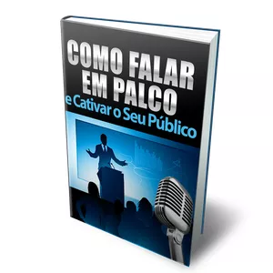 Imagem de capa para o Ebook Como Falar em Palco