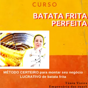 CURSO DE BATATA FRITA - FRITAS BELGA - RECEITA ORIGINAL - Loja do