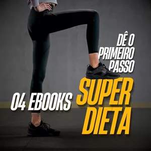 Imagem de capa para o Ebook SUPER DIETA SAUDÁVEL