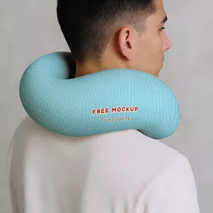 Imagem de capa para o Curso online Mockup de almofada de pescoço