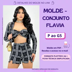 Imagem de capa para o Curso online MOLDE CONJUNTO FLAVIA