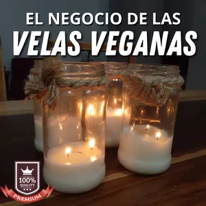 Imagen de portada para Curso online El Negocio de las Velas Veganas