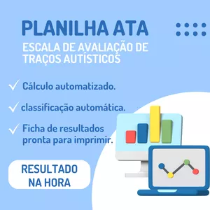 Imagem de capa para o Curso online Planilha - Avaliação de Traços Autísticos (ATA)