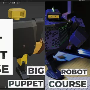 Imagem de capa para o Curso online Stop Motion Puppet Making Course
