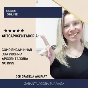 Imagem do curso Autoaposentadoria - como encaminhar sua própria aposentadoria no INSS
