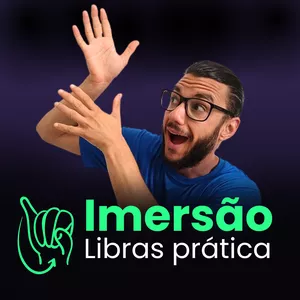 Imagem de capa para o Curso online Curso Imersão Libras Prática - Professor Raoni Santos