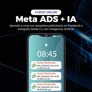 Imagen de portada para Curso online Curso Meta ADS + IA