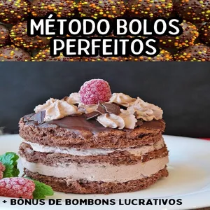 Imagem de capa para o Curso online Método Bolos Perfeitos
