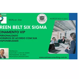 Curso Treinamento VIP em Green Belt Six Sigma