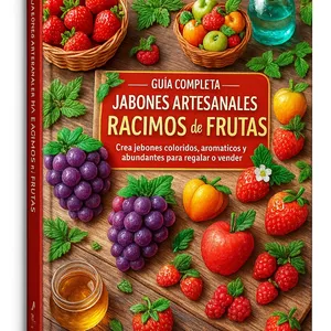 Imagen de portada para Ebook Guía Completa – Jabones Artesanales en Racimos de Frutas