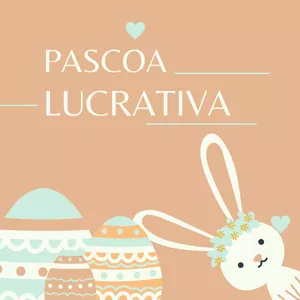 Imagem de capa para o Ebook Páscoa Lucrativa: 10 Ideias Inovadoras para Faturar na Data