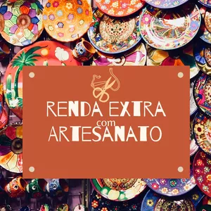 Imagem de capa para o Ebook RENDA EXTRA com ARTESANATO