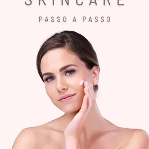 Imagem de capa para o Ebook Skincare Passo a Passo