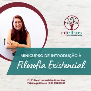 Imagem de capa para o Curso online Mini Curso - Introdução à Filosofia Existencial