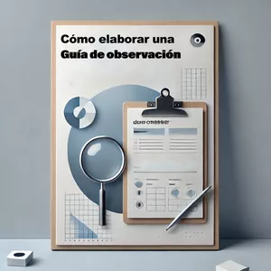 Imagen de portada para Curso online Como elaborar una guía de observación con base en el "Manual interactivo para el diseño de cursos de capacitación alineados con Estándares de Competencia".