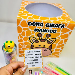 Imagem de capa para o Ebook Dona Girafa Mandou