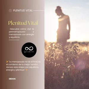 Imagen de portada para Ebook Plenitud Vital: Guía para una Menopausia en Equilibrio