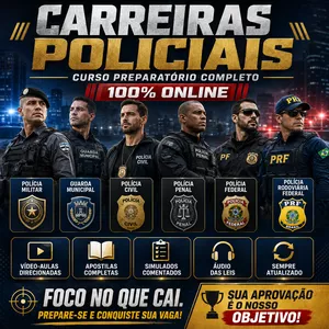 Imagem do curso Curso preparatório Carreiras Policiais