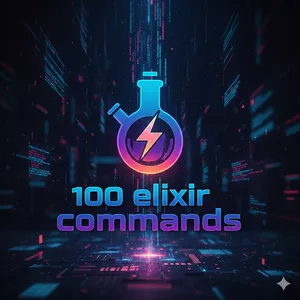 Cover image for Ebook 100 Elixir commands