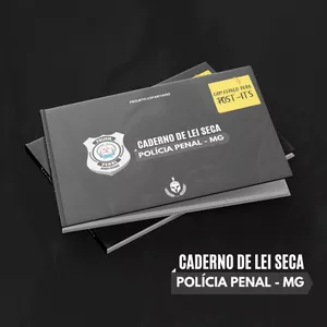 Imagem de capa para o Ebook Legislação - Polícia Penal - MG (Espaço para Post-It)