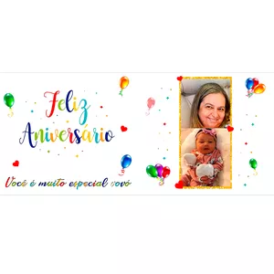 Imagem de capa para o Ebook  ARTE EDITÁVEL PARA CANECA - Feliz aniversário - você é muito especial vovó PHOTOSHOP).psd