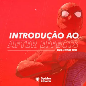 Imagem de capa para o Curso online After Effects - Spider Clown