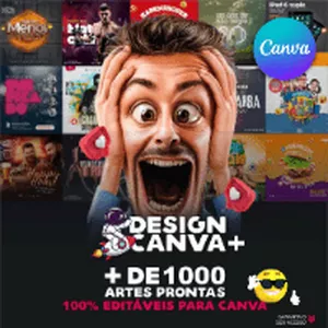 Imagem de capa para o Curso online Design canva+